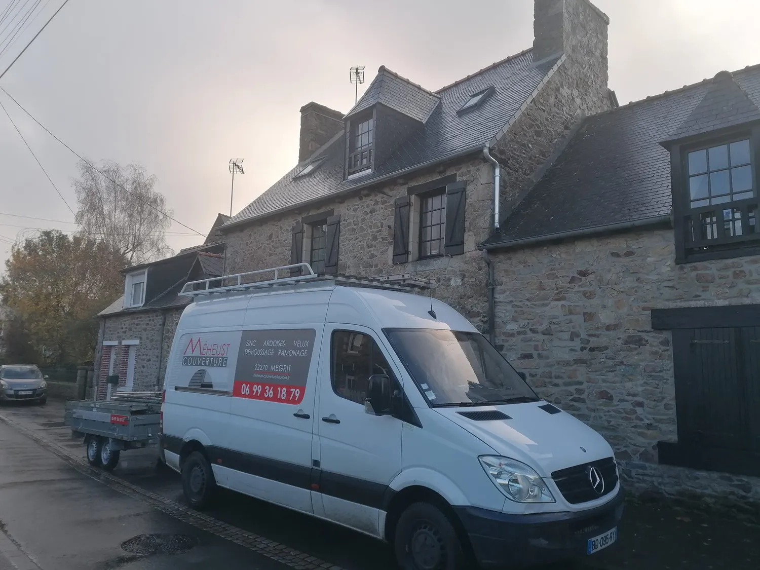 nettoyage de toiture moncontour